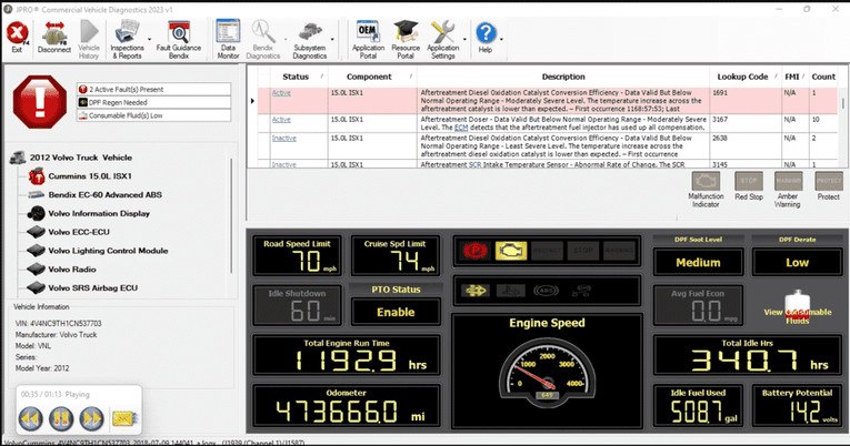 Noregon JPRO Commercial Fleet Diagnostics 2023 v4