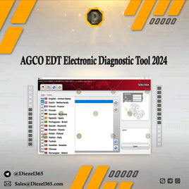 AGCO EDT Electronic Diagnostic Tool 2024 - with KG & install guide Diezel365