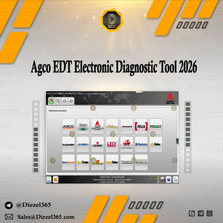 Agco EDT Electronic Diagnostic Tool 02.2026