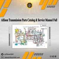 Allison Transmission Parts Catalog Troubleshooting & Service Manual Full DVD Diezel365