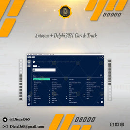 Autocom + Delphi 2021 Cars & Truck Diezel365