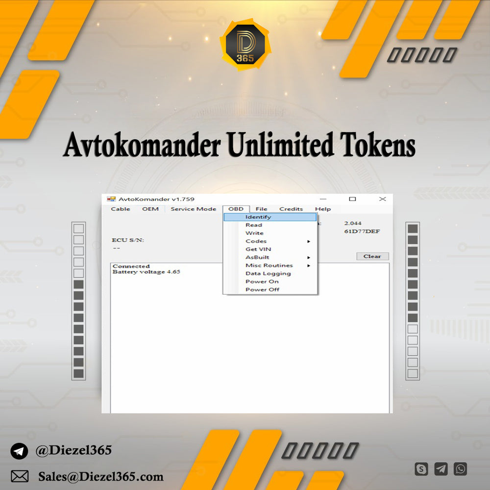 Avtokomander v1.761 last update 2025 Unlocked ECUS - Unlimited Tokens