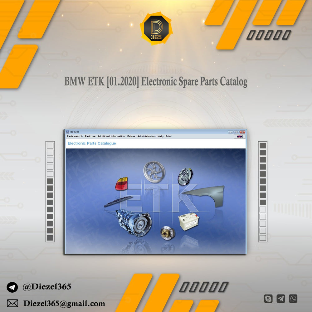 BMW ETK [01.2020] Electronic Spare Parts Catalog