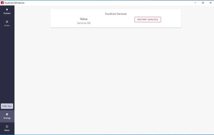 BT Toyota TruckCom WH Service 0.10.0 TruckCom Core 0.26.1 Configuration Tool Diezel365