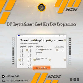 BT Toyota Smart Card Key Fob Programmer Diezel365
