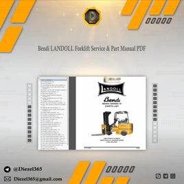 Bendi LANDOLL Forklift Service & Part Manual PDF Diezel365