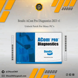 Bendix ACom Pro Diagnostics 2023 v1 + Unlock Patch For Many PC's Diezel365