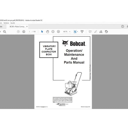 Bobcat Service Library Service & Maintenance Manuals Diezel365