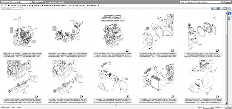 Case Construction EU [07.2019] + Case IH AG EU [07.2019] Spare Parts Catalog