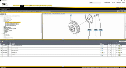 Caterpillar Lift Trucks 2024 MCFS-ASIA Parts Catalog Diezel365