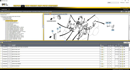 Caterpillar Lift Trucks 2024 MCFS-ASIA Parts Catalog Diezel365