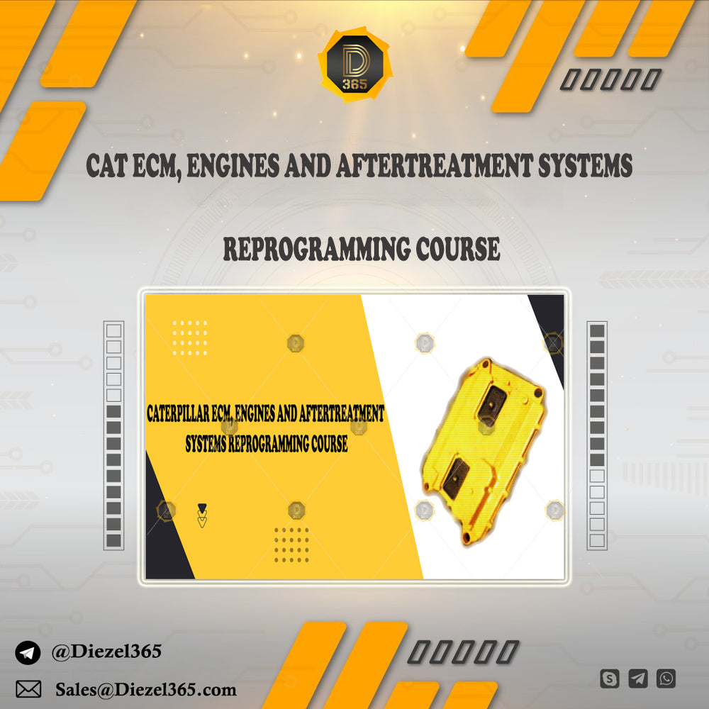 CATERPILLAR ECM, ENGINES AND AFTERTREATMENT SYSTEMS REPROGRAMMING COURSE