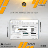 CAT PC CDVR 10400 Program & Full Tools Support For Technician DVD Diezel365