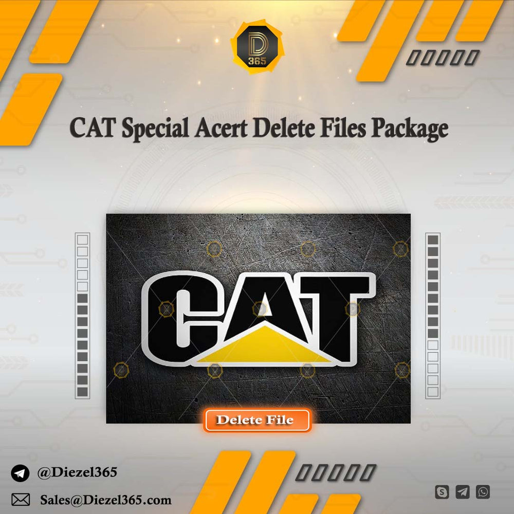 CAT Special Acert Delete Files Package