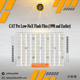 CAT Pre Low-NoX Flash Files (1998 and Earlier) Big Collection Diezel365