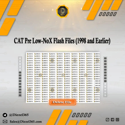 CAT Pre Low-NoX Flash Files (1998 and Earlier) Big Collection Diezel365