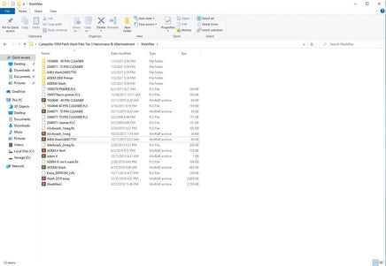New CAT wash and oem flash files Diezel365