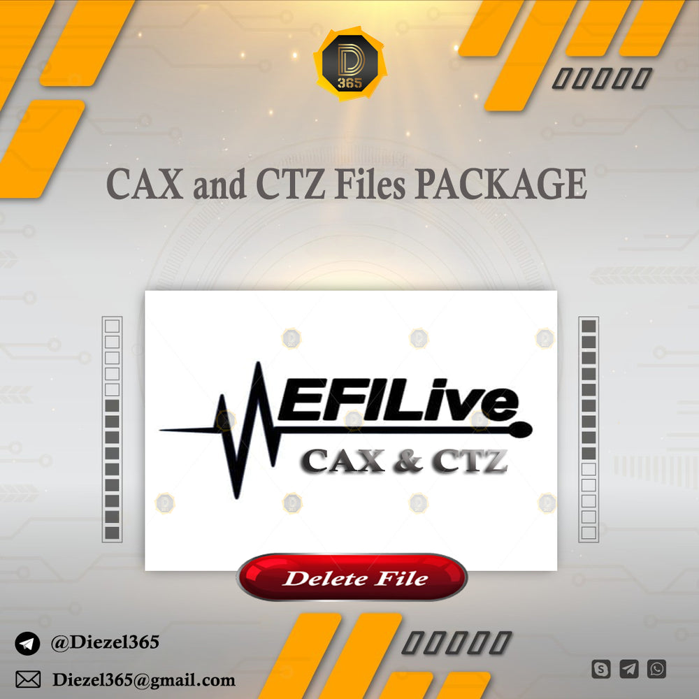 CAX and CTZ Files PACKAGE