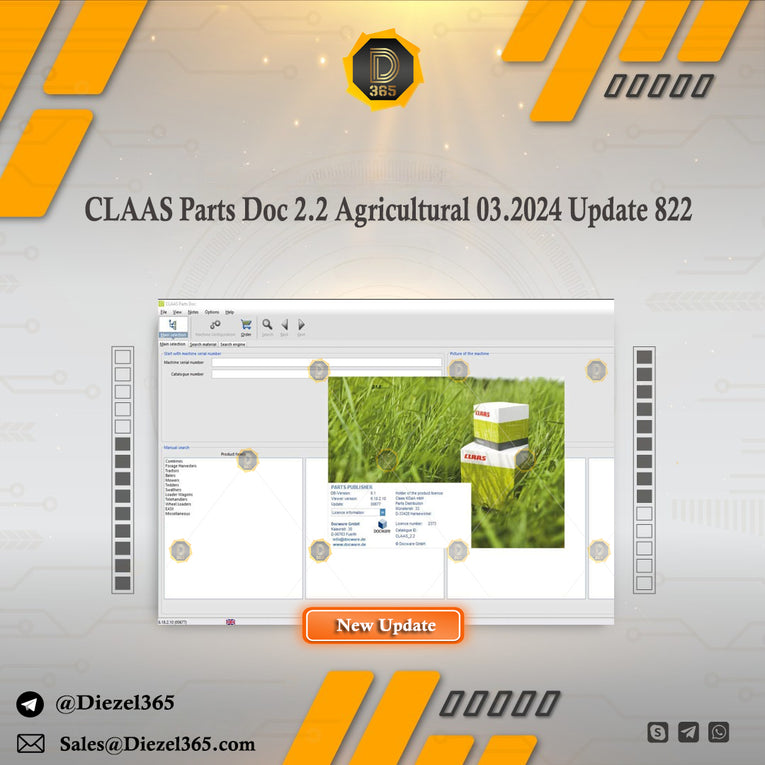 CLAAS Parts Doc 2.2 Agricultural 03.2024 Update 822