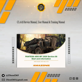 CLAAS Service Manual, User Manual & Training Manual Diezel365