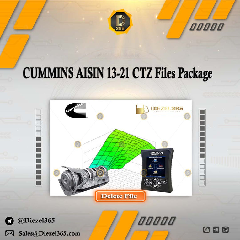 COMMINS AISIN 13-21 CTZ Files Package