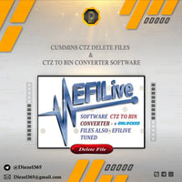 COMMlNS CTZ DELETE FILES + CTZ TO BIN CONVERTER SOFTWARE Diezel365