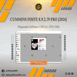 COMMlNS lNSlTE 8.9.2.79 PRO [2024] Diagnostic Software + lNCAL DVD Diezel365