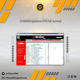 CUMMlNS Quickserve DVD Full Activated Diezel365