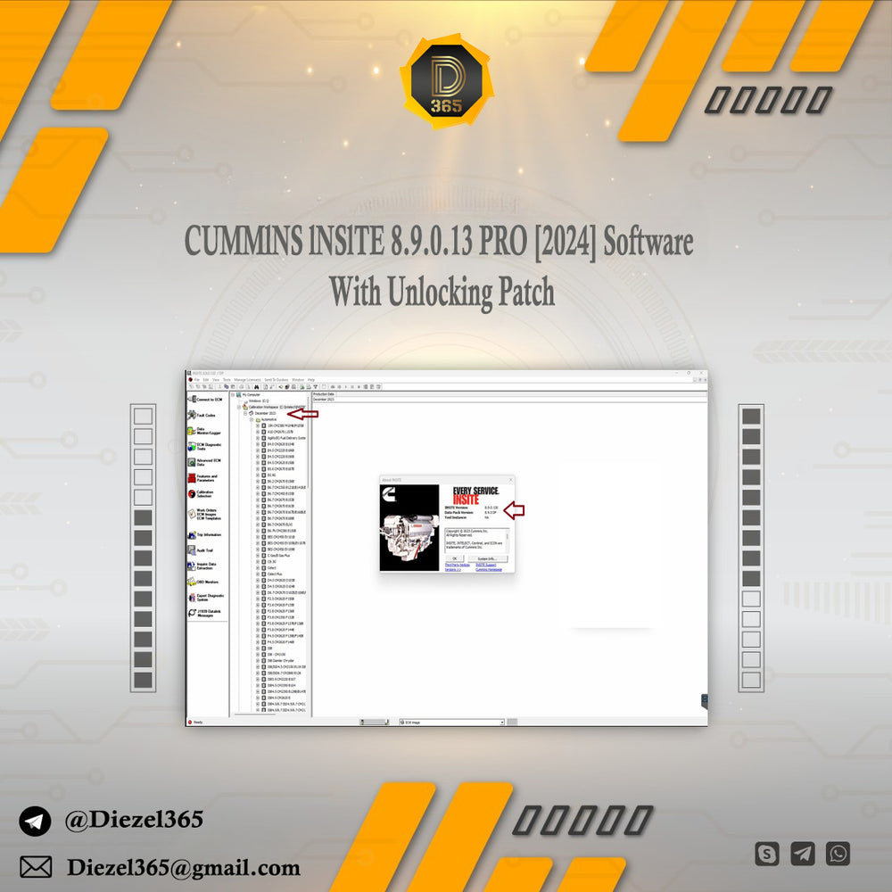 COMMlNS lNSlTE 8.9.0.13 PRO [2024] Diagnostic Software + Unlock Patch