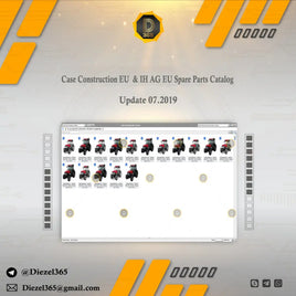 Case Construction EU [07.2019] + Case IH AG EU [07.2019] Spare Parts Catalog Diezel365