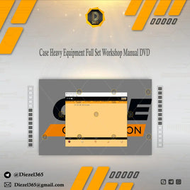 Case Heavy Equipment Full Set Workshop Manual DVD Diezel365