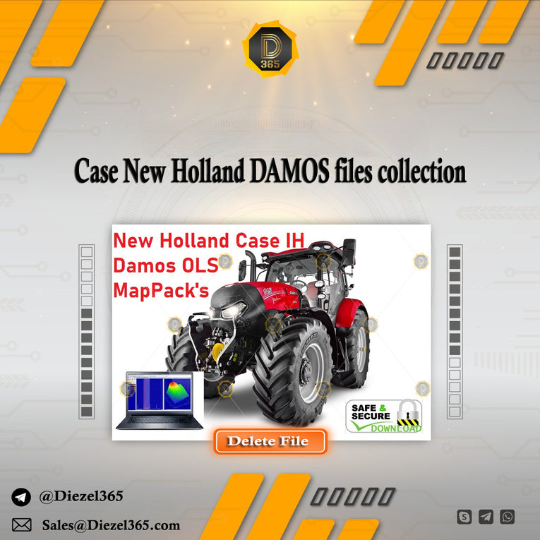 Case New Holland DAMOS files collection