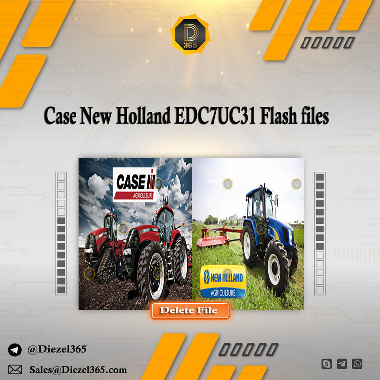 Case New Holland EDC7UC31 Flash files