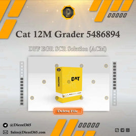 Caterpillar 12M Grader 5486894 + DPF EGR SCR Solution (ACM) Diezel365