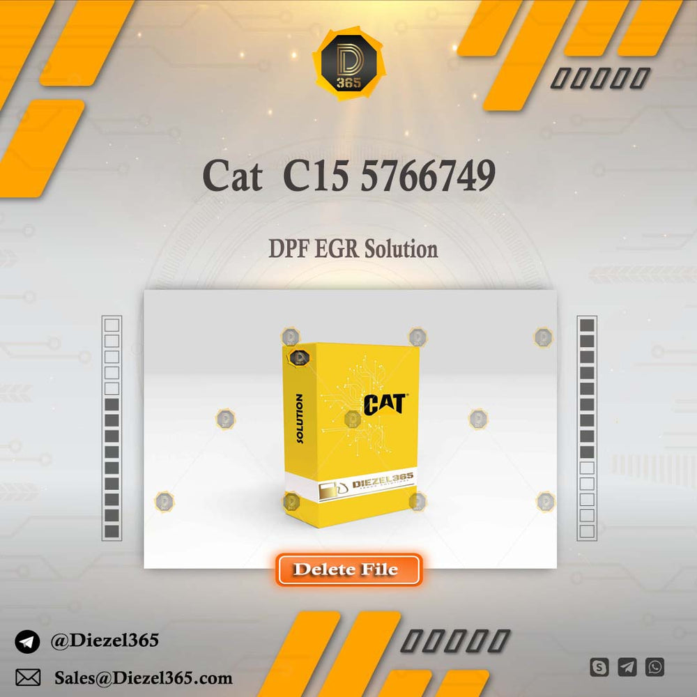 Caterpillar C15 5766749 + DPF EGR Solution