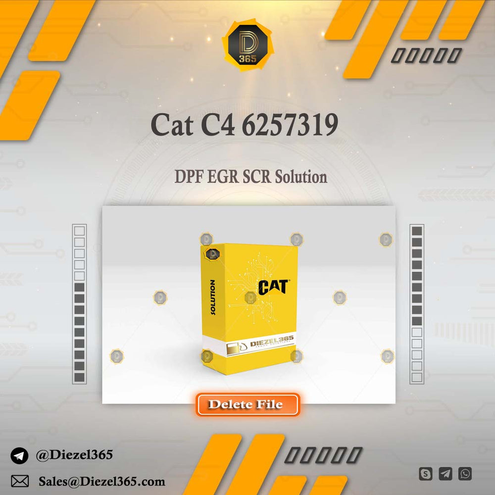 Caterpillar C4 6257319 + DPF EGR SCR Solution