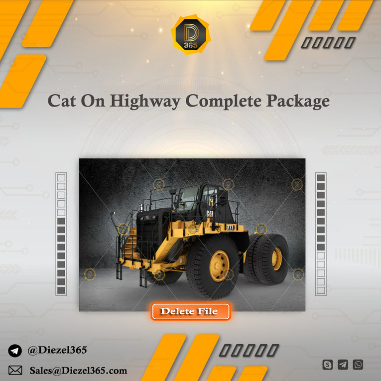 Cat On Highway Complete Package