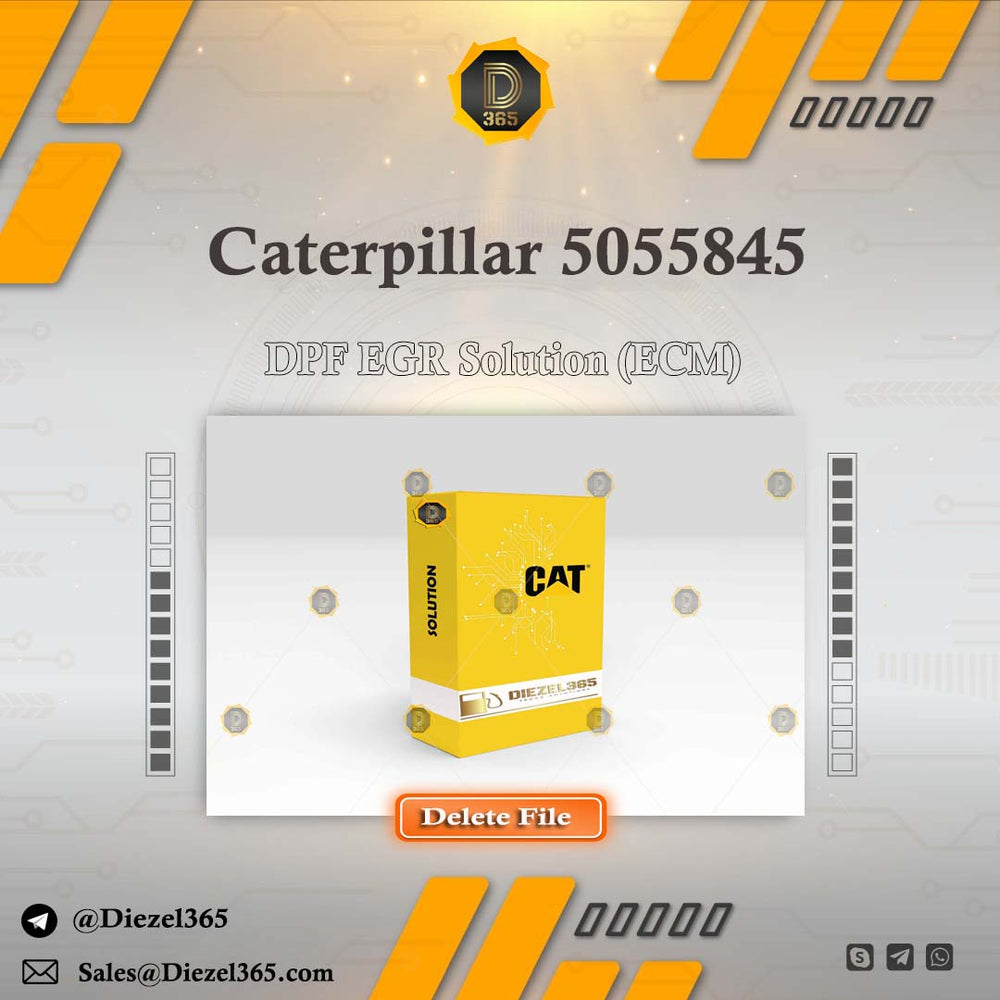 Caterpillar 5055845 + DPF EGR Solution (ECM)