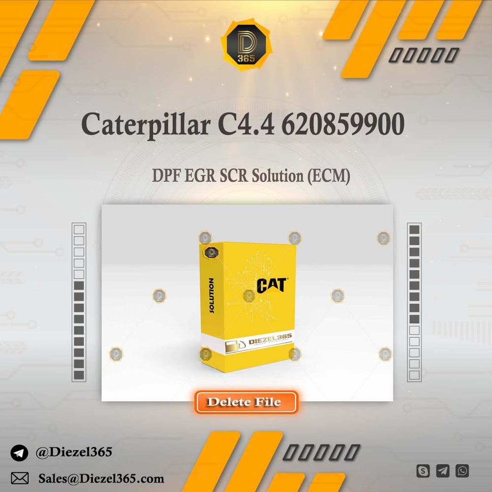 Caterpillar C4.4 6127917 – 5834082 + DPF EGR SCR Solution (ECM)