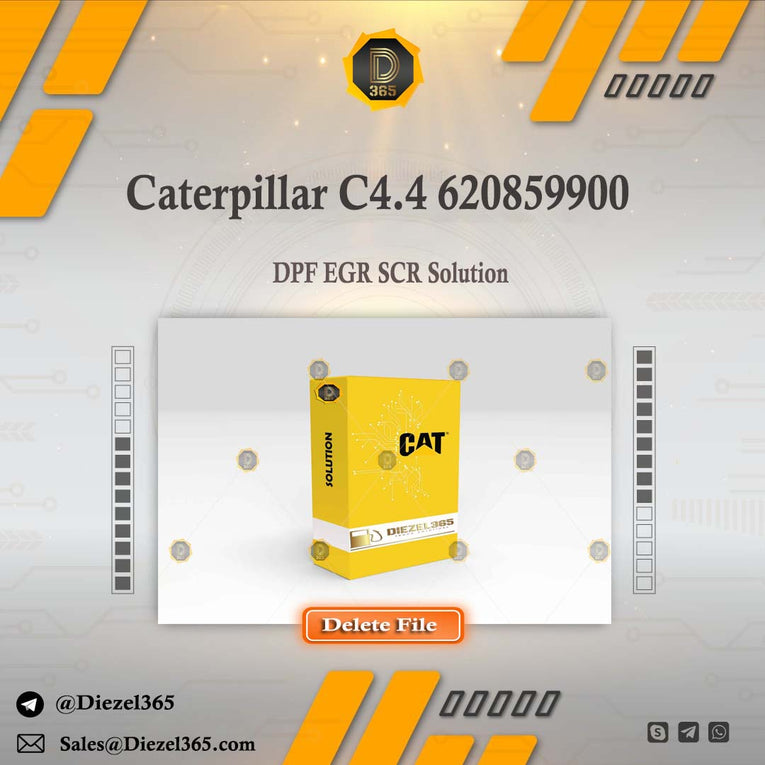 Caterpillar C4.4 620859900 + DPF EGR SCR Solution