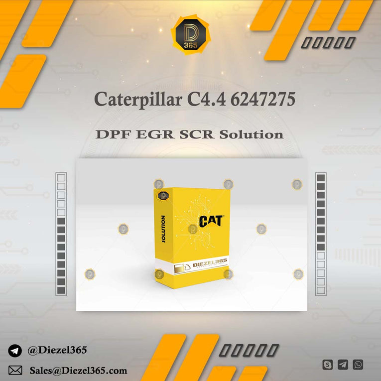 Caterpillar C4.4 6247275 + DPF EGR SCR Solution