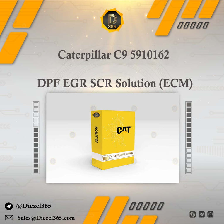 Caterpillar C9 5910162 + DPF EGR SCR Solution (ECM)