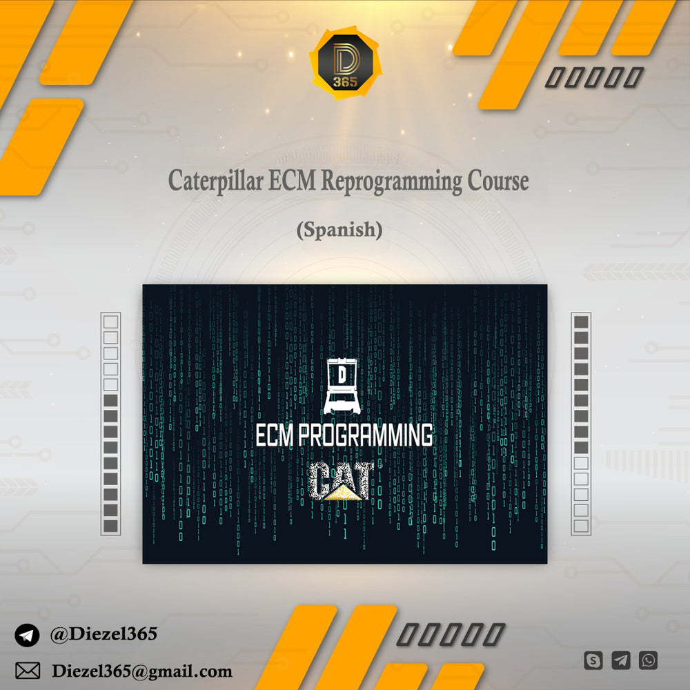 Caterpillar ECM Reprogramming Course (Spanish)