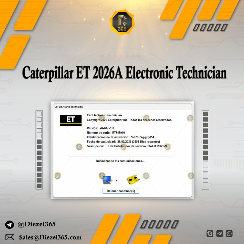 Caterpillar ET 2026A Electronic Technician + Factory Password