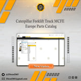 Caterpillar Forklift Truck MCFE – Europe 2024 Parts Catalog Diezel365