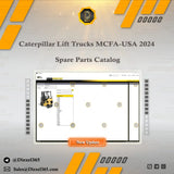 Caterpillar Lift Trucks MCFA – USA 2024 Spare Parts Catalog Diezel365