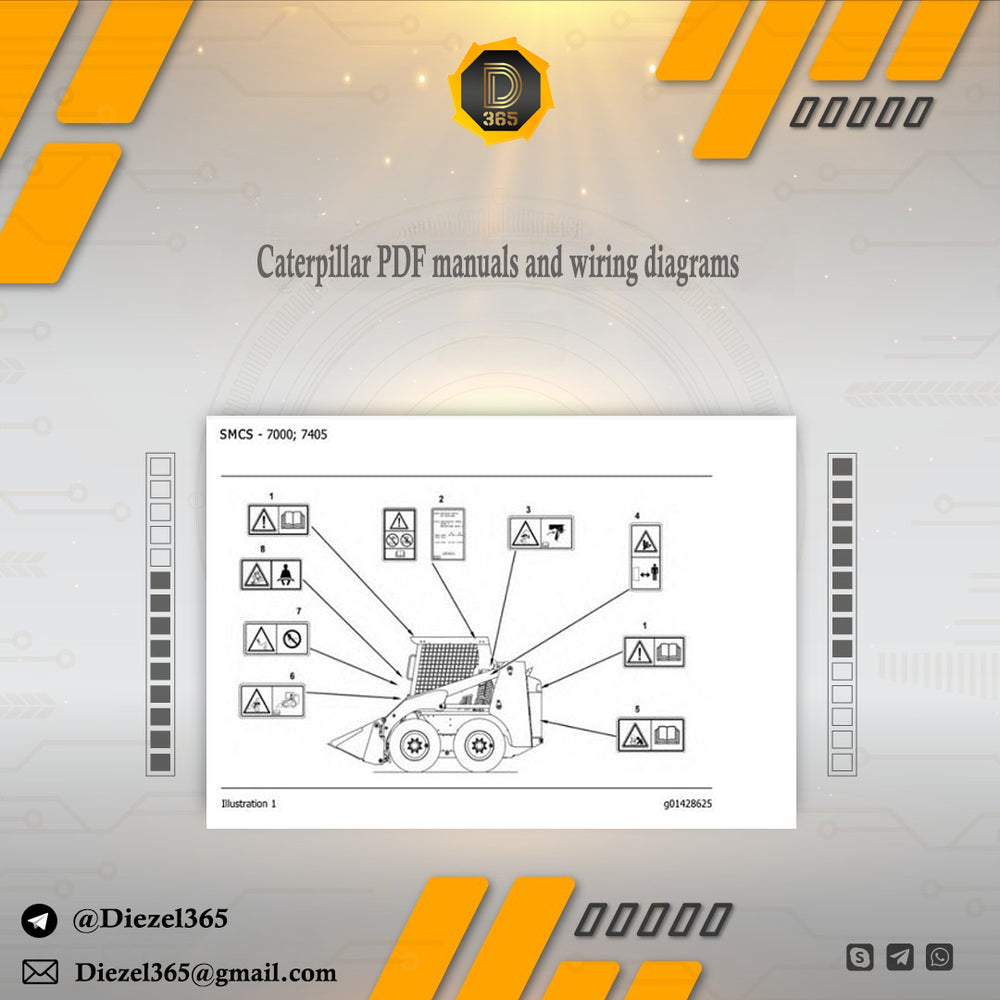 Caterpillar PDF manuals and wiring diagrams