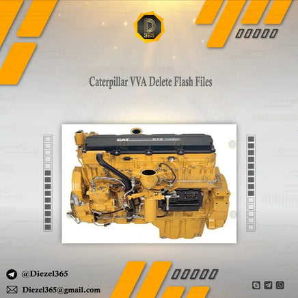 Caterpillar VVA Delete Flash Files - Rare Package Diezel365