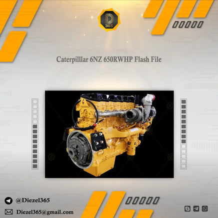Caterpilllar 6NZ 650RWHP Flash File Diezel365