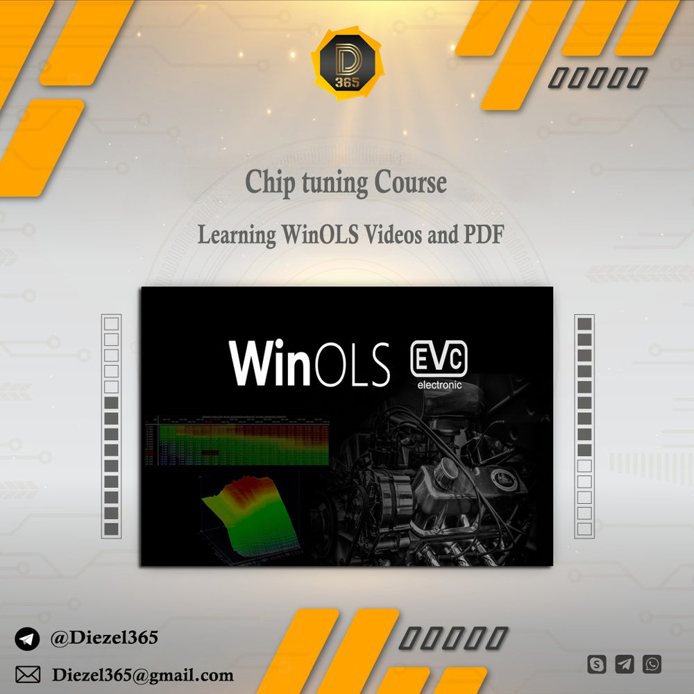 Chip tuning Course - Learning WinOLS Videos and PDF